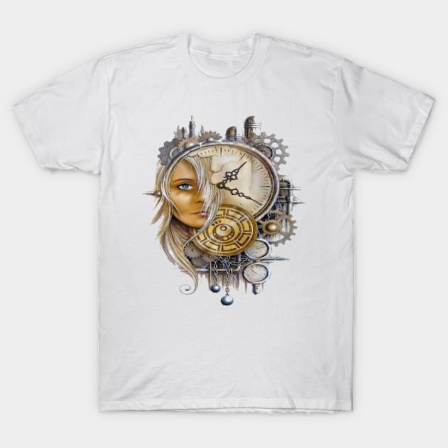 Steampunk T-Shirt by Hudkins